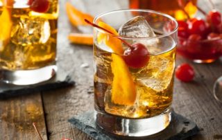 coctel tequila old fashioned